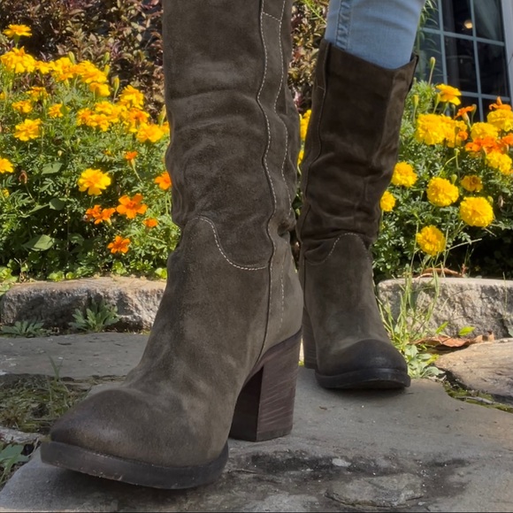 Russell Bromley Suede Boots - Picture 8 of 17